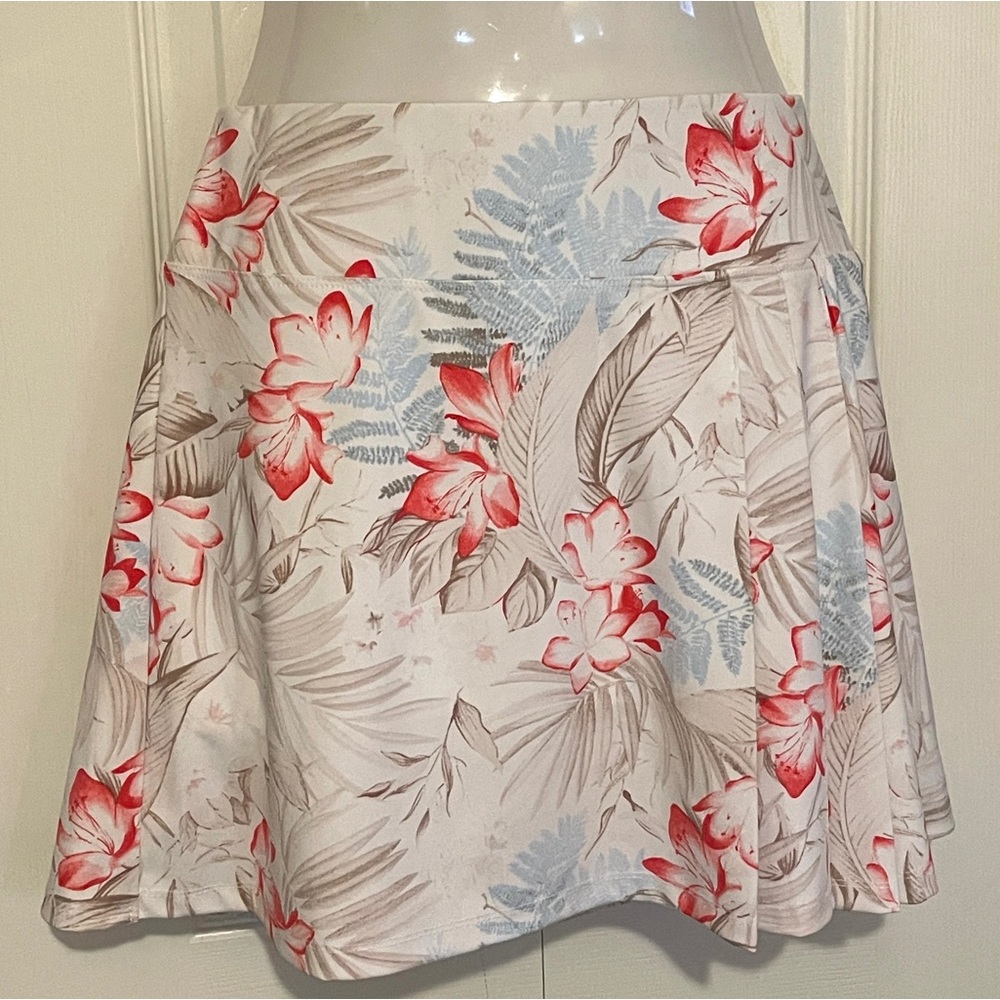 🆕 Tommy Bahama Wide-Pleated Skort - UPF 50 - Size S